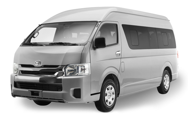Renta de Camioneta 14 pasajeros Toyota Hiace